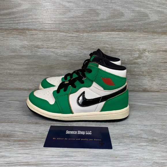 Nike Other - Nike Air Jordan 1 Retro High OG Lucky Green CU0450-300 Toddler Baby Boy Size 9C